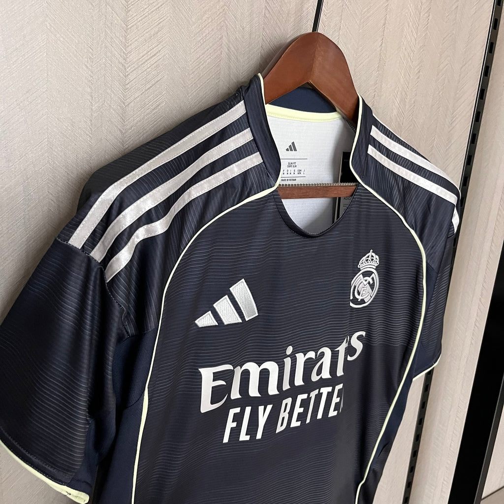 Real Madrid Adidas 25/26 Men's Fan Shirt Black