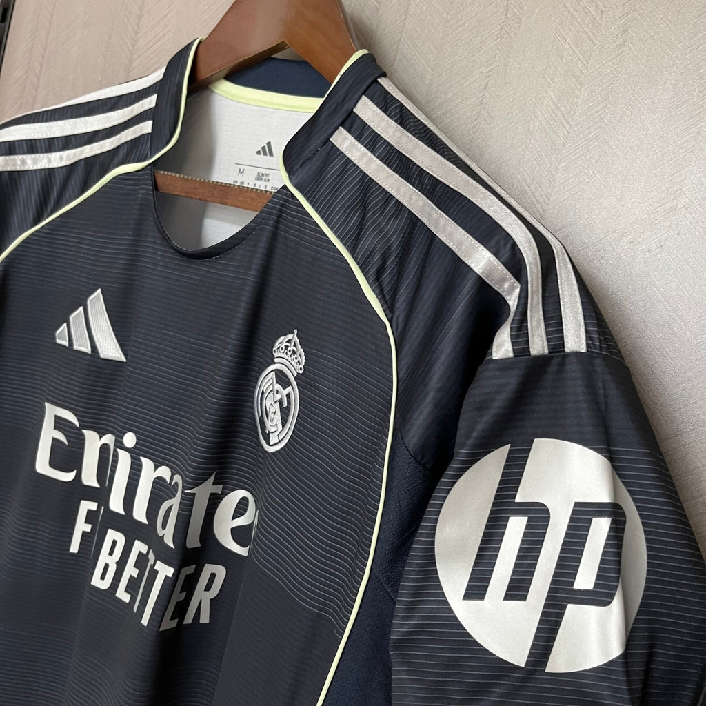 Real Madrid Adidas 25/26 Men's Fan Shirt Black