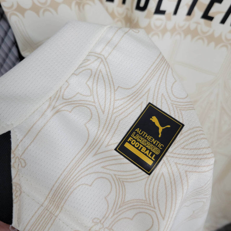 AC Milan 24/25 Special Edition Shirt - Puma Men's Fan Shirt - Beige with black details