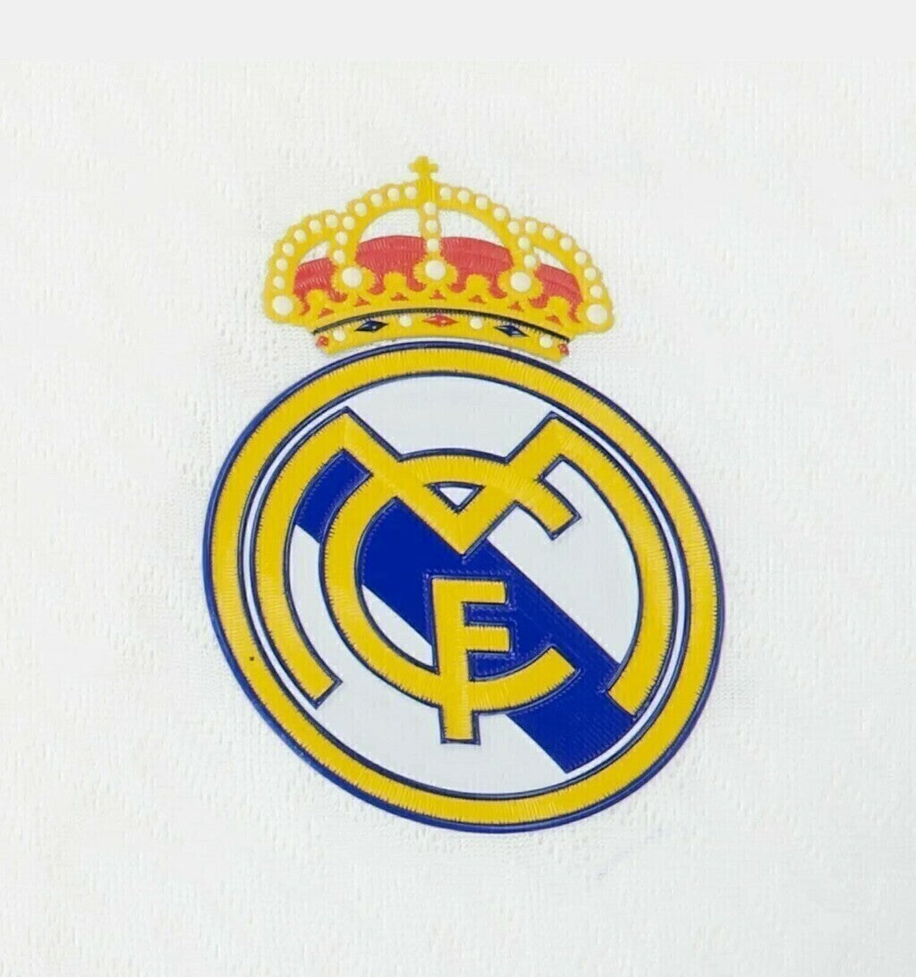 Real Madrid Home Shirt 24/25 - Adidas Men's Fan Shirt - White with black details