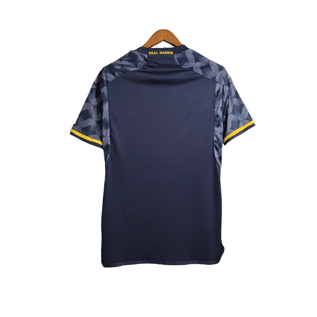 Real Madrid Away Shirt 23/24 - Adidas Men's Fan Shirt - Grey
