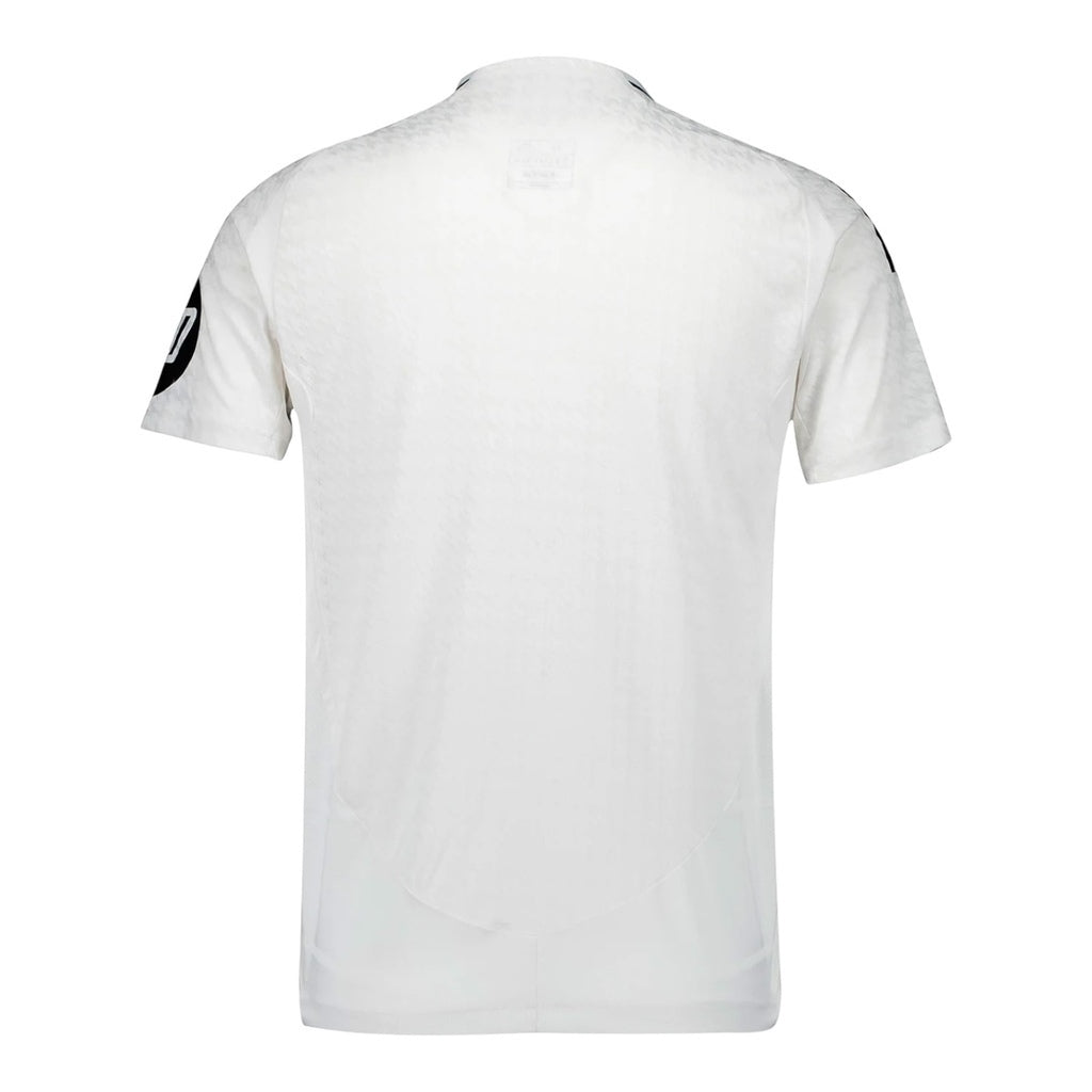 Real Madrid Home Shirt 24/25 - Adidas Men's Fan Shirt - White with black details