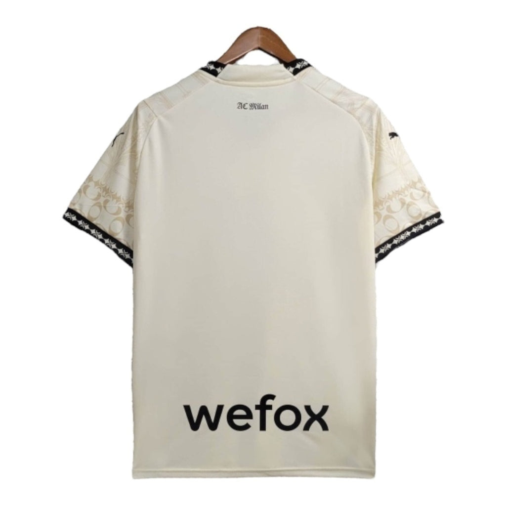 AC Milan 24/25 Special Edition Shirt - Puma Men's Fan Shirt - Beige with black details