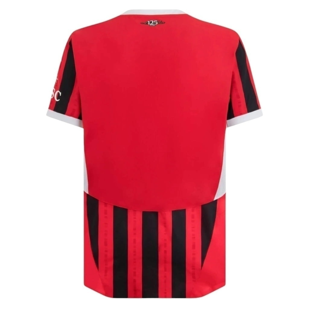 AC Milan Home 24/25 Shirt - Puma Men's Fan Shirt - Red and black with white details