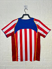 04-05 Season Retro Atletico Madrid Home Jersey - Red and White Legend, Passion Returns