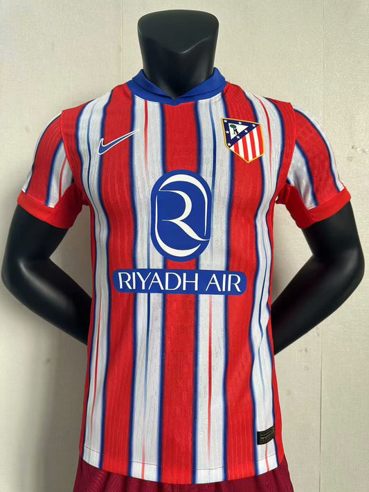 24-25 Season Player Version Atletico Madrid Home Jersey