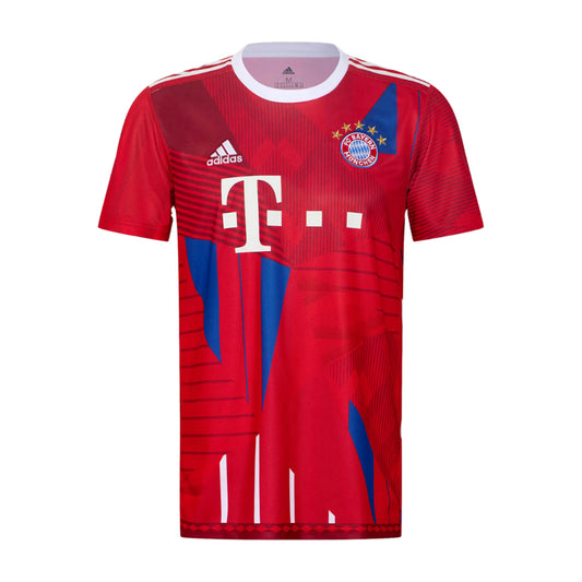 Bayern Munich (mash-up) 22/23 Adidas Men's Fan Shirt - Red