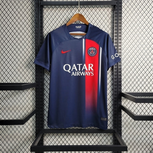 PSG Home 23/24 Shirt - Nike Men's Fan Shirt - Blue