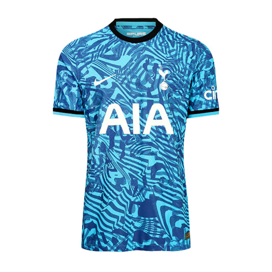 Nike Men's Tottenham Third 22/23 Fan Shirt - Royal Blue & Sky Blue