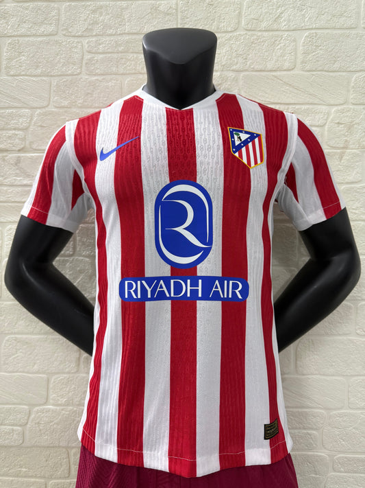 25-26 Season Player Version Atletico Madrid Home Jersey
