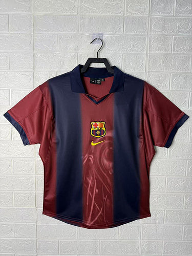 2000-01 Season Retro Barcelona Collaborative Commemorative Jersey