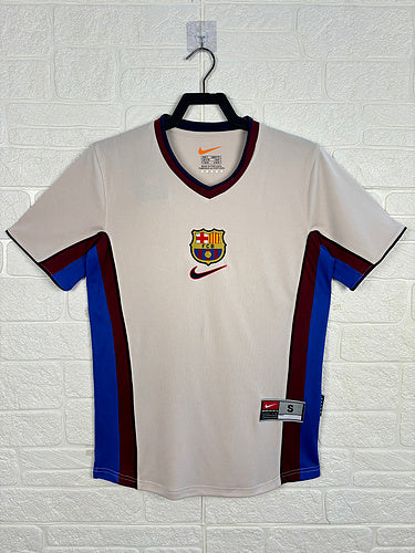98-99 Season Retro Barcelona Away Jersey
