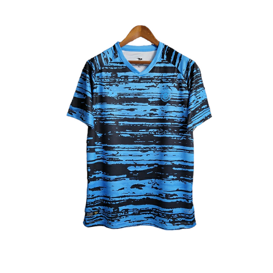 Al-Nassr Training Shirt 23/24 - Dunes Men's Fan - Blue with black details