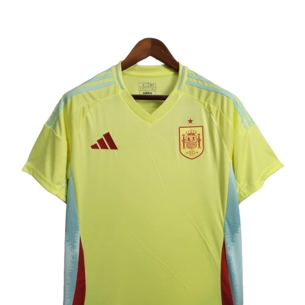 Camisa Seleção da Espanha II 24/25 - Torcedor Adidas Masculina - Amarela