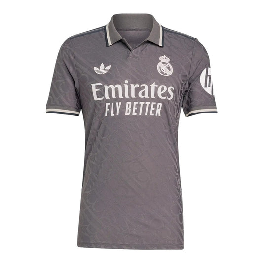Real Madrid Third Shirt 24/25 - Adidas Men's Fan Shirt - Grey