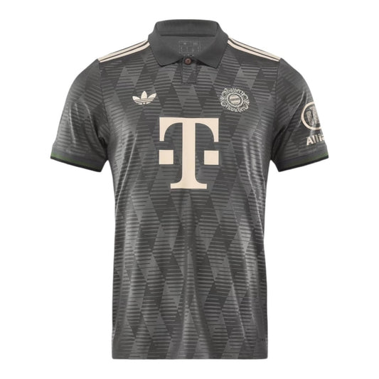 Bayern Munich Special Edition Oktoberfest 24/25 Shirt - Adidas Men's Fan Shirt - Black with beige details