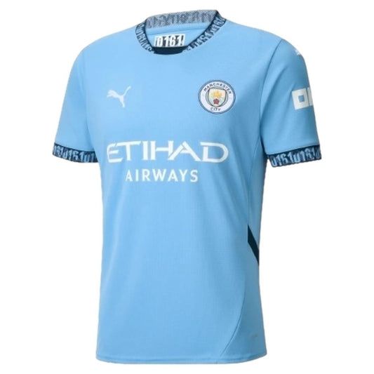 Manchester City Home Shirt 24/25 - Puma Men's Fan Shirt - Blue