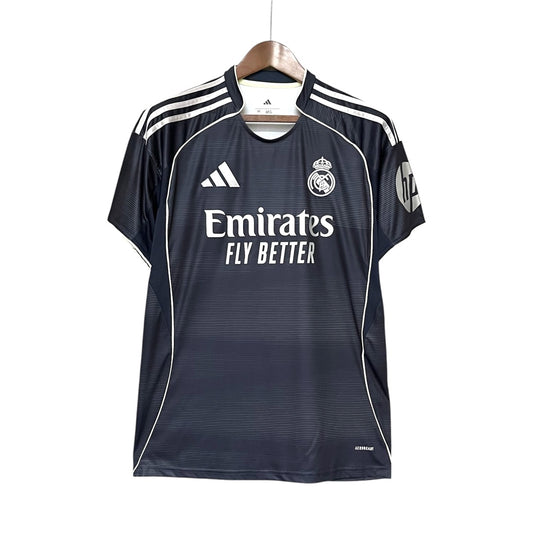 Real Madrid Adidas 25/26 Men's Fan Shirt Black